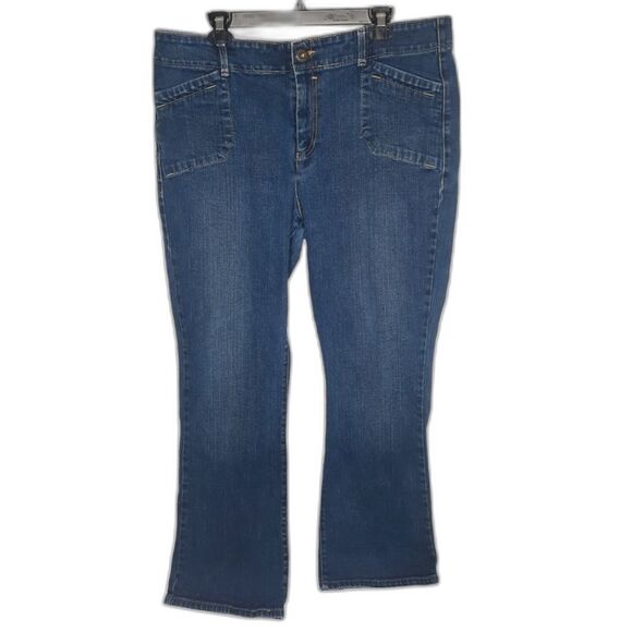 Levi's Strauss Signature Vintage Bootcut Jeans Size 18 - Picture 1 of 7